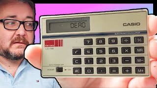 I bought a FAULTY 1982 Casio calculator | can I FIX it?