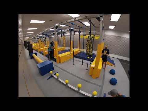 Flip! Ninja \u2013 shopping mall obstacle course \u2013 Gymnastics Coaching.com