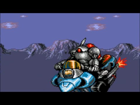 Contra: Hard Corps (Genesis) - Browny / Bahamut Overdrive Route / No Hit Walkthrough