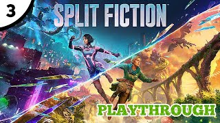 3 | Fighting A Parking Attendant & Racing TRON Bikes! | Split Fiction (Playthrough)