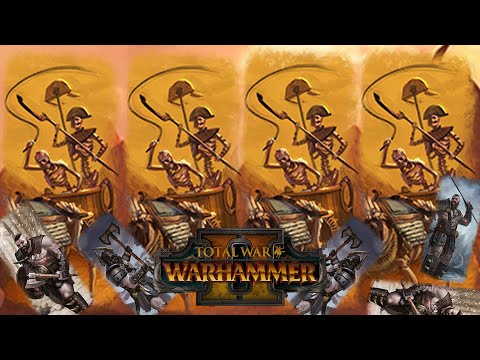 Tomb Kings are AWESOME - vs Norsca // Total War: WARHAMMER II Multiplayer