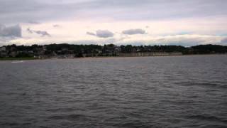 preview picture of video 'Scottish Boat Trip River Tay Estuary From Broughty Castle By Dundee Scotland July 17th'