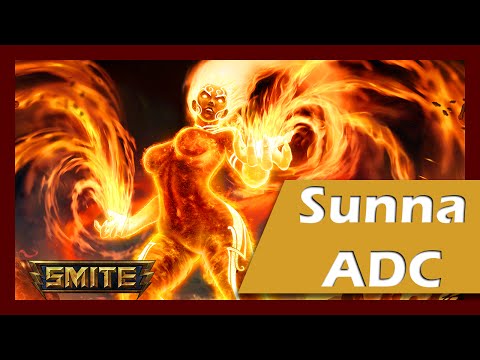 Smite | Sunna/Sol ADC GamePlay.
