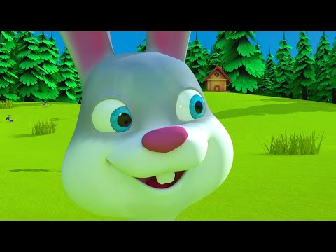 Прыгает Заинька - Песенки для детей про зайцев и других животных. Детские Песни