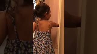 Funbestvids  little girl toilet paper poop prank