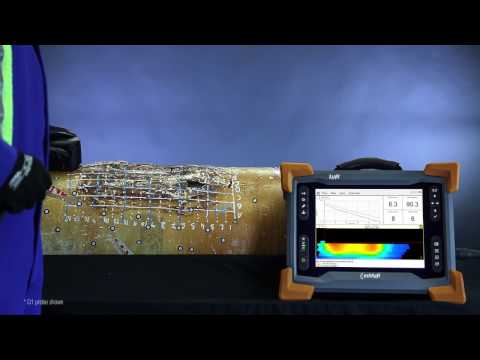 Pulsed eddy current testing, site