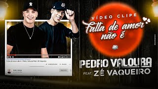 Falta de Amor Não É Music Video