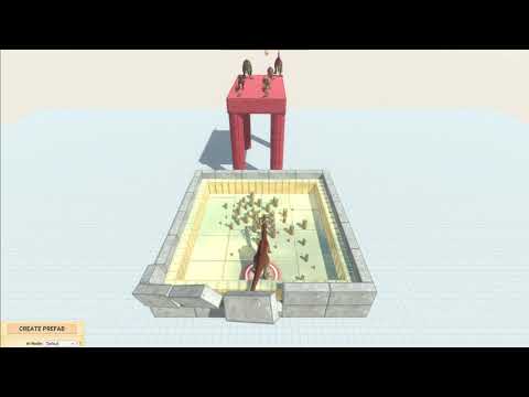 All units jump in the coin pool (trap)