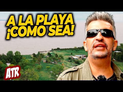 CICCIOLI PASÓ UN DÍA EN LA PLAYA MÁS ECONÓMICA DEL CONURBANO PROFUNDO 😬 LA ISLA PAULINO 😜