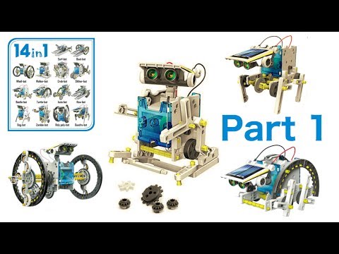 14 in 1 Solar Robot Kit - (Part1)