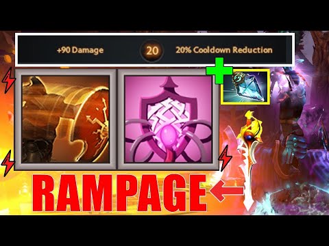 Unlimited God's Rebuke 1 SEC COOLDOWN | Dota 2 Ability Draft