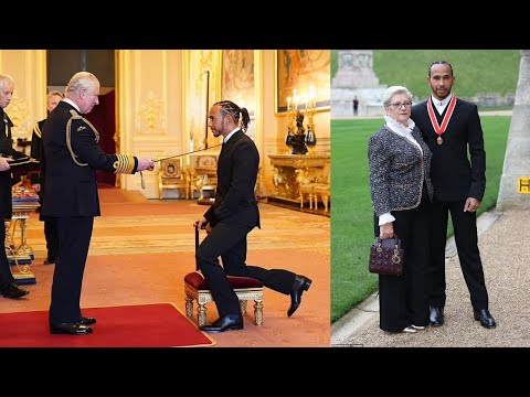 Arise, Sir Lewis! Hamilton is officially knighted