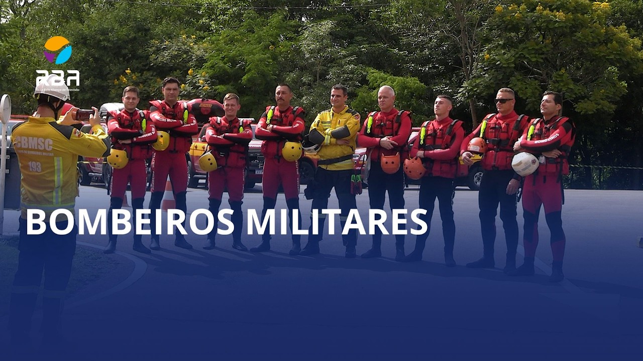 Rio do Sul está sediando o maior simulado de resposta a desastres naturais da história do Corpo de Bombeiros Militar de SC