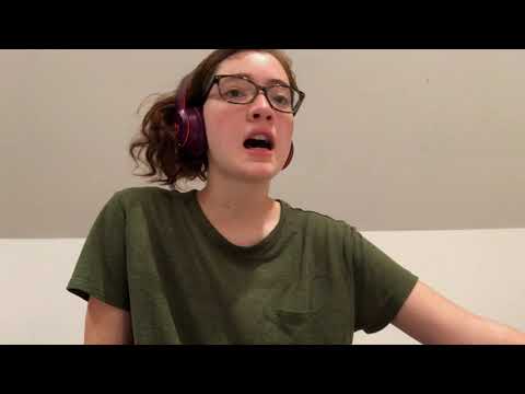 Mara Squander in the studio.