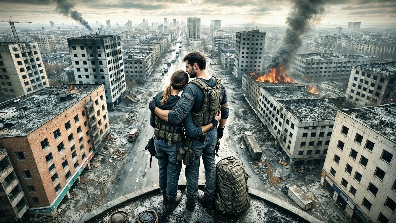 UM APOCALIPSE COMEÇOU, DESTRUINDO CIDADES E FORÇANDO MILHARES DE PESSOAS A FUGIR, EXCETO UM HOMEM!