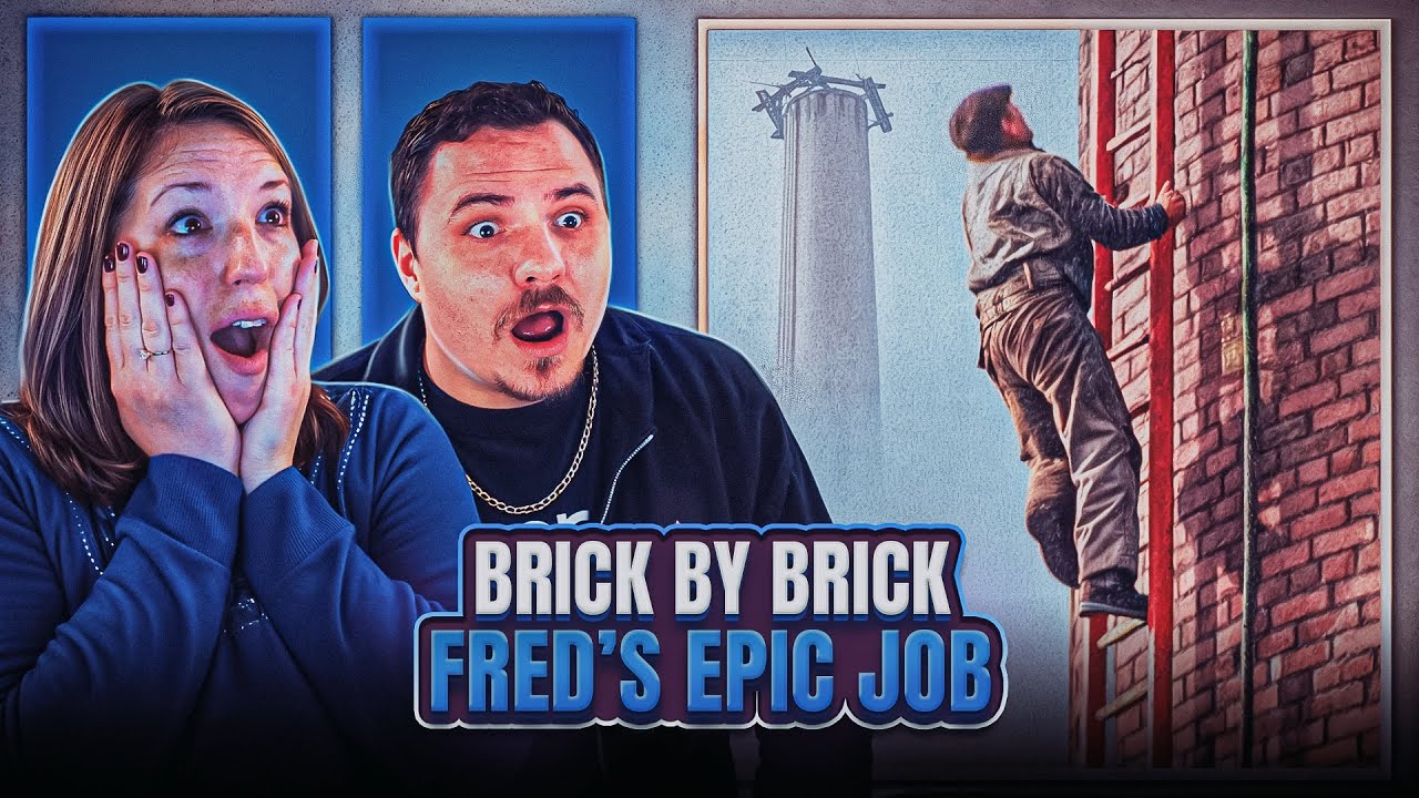 THIS MAN TOOK DOWN A CHIMNEY BY HAND?! Fred Dibnah (1979) | AMERICANS REACT