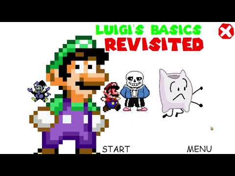 Luigi's Basics Revisited (Luigi is Back Again!!!) - Baldi's Basics V1.4.3 Mod