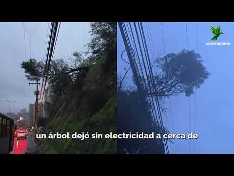 Impactante temporal en Valparaíso: Cuando la precaria realidad eléctrica se desnuda