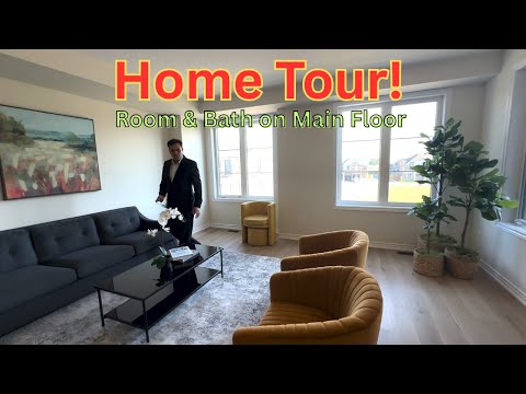 Home Tour! Surprising Semi Detached House | Living/Bedroom & Bath on Main Floor