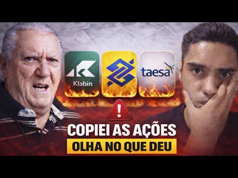 Finanças e investimentos: I COPIED LUIZ BARSI'S BIGGEST STOCK STOCKS... DID IT GO WRONG? 😳