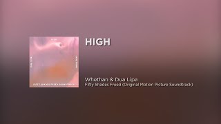 Whethan &amp; Dua Lipa - High (Official Lyrics)