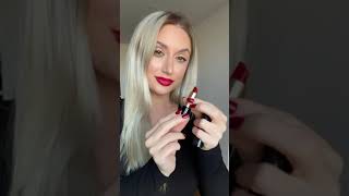 THIS RED LIPSTICK COMBO IS THE BEST! #shorts #shortsmakeup #shortsyoutube #redlipstick