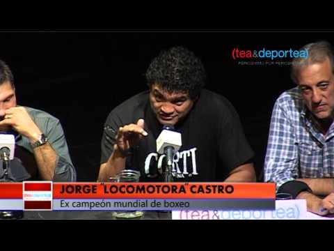 Locomotora Castro y Marcelo Domínguez en IPIDEP - 28/4/14