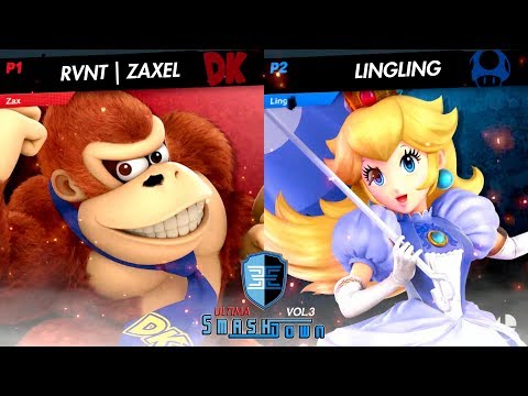 SmashDown Ultima Vol. 3  - RVNT | Zaxel Vs. LingLing - Losers Semi-Finals
