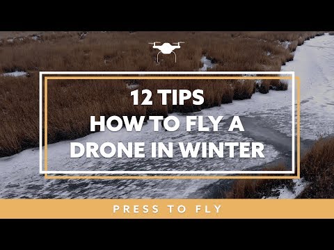 12 tips how to fly a drone in winter & cold weather | DJI Mavic Air