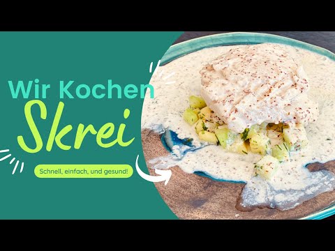 Wir kochen! Skrei mit Kartoffeln, Gurke und Senf