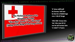 Tonga National Anthem &quot;Ko e fasi `o e tu&quot;i `o e `Otu Tonga“ INSTRUMENTAL with lyrics