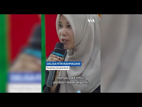 VOA PENYINTAS TSUNAMI ACEH BANGKIT DARI TRAUMA LEWAT BERBAGI DAN MENARI