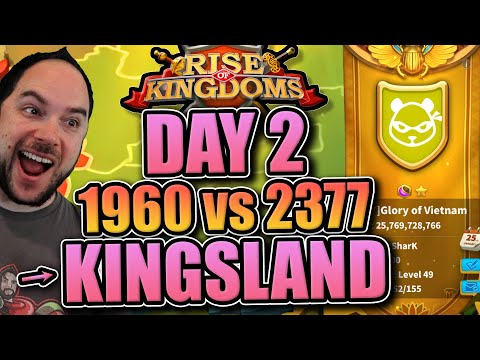 Kingsland Day 2 [2377 vs 1960] Orleans KvK Rise of Kingdoms