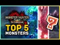 Monster Hunter Rise Sunbreak - Top 5 Monsters!