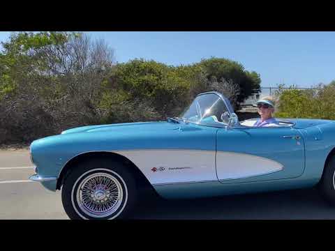 385hp Nassau Blue 1956 Chevrolet Corvette Restomod