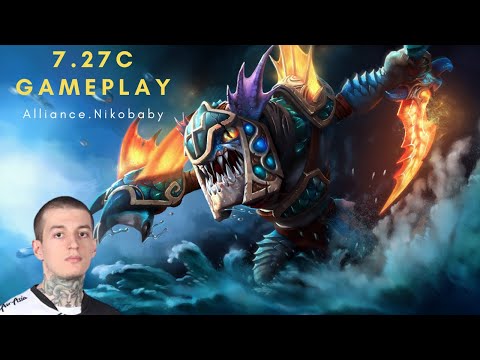 Alliance.Nikobaby - Slark Carry | Patch 7.27c | Player Perspective - Dota 2 Gameplay