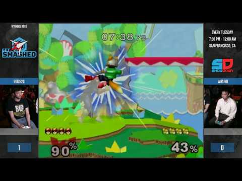 Get Smashed #120 - Winners Ro32: Wasabi (Captain Falcon) vs sgg|S2B (Ganondorf/Fox)