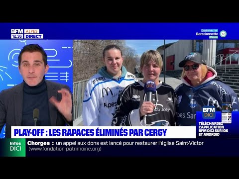 Hockey: les Rapaces de Gap éliminés par Cergy en play-off