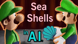 Luigi Sells Seashells but Every Line is a Midjourney Prompt | Ren