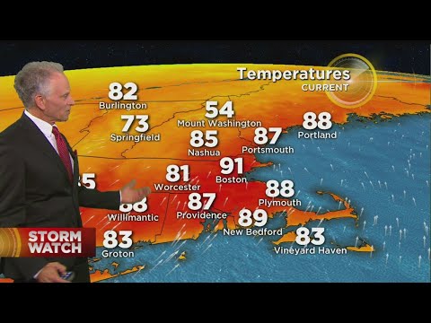 WBZ Midday Forecast For July 31, 2019