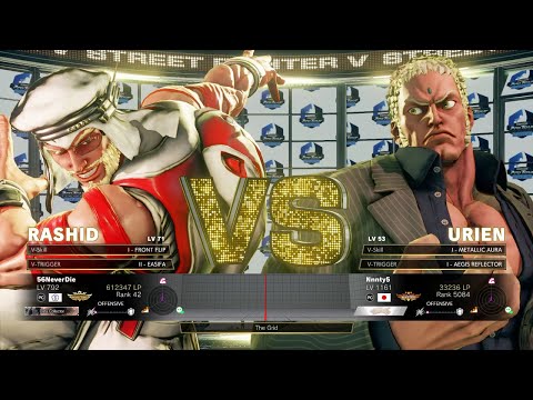 SFV Champion Edition 🔥 Oil King (Rashid) vs Nnnty (Urien) 🔥 Online Match's 10/11/2022