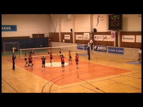 Extraliga žen - JUNIORKY: TJ OSTRAVA - SG LD BRNO  9.kolo 1.11.2014