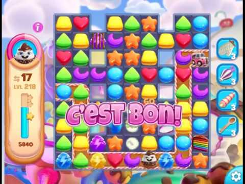 Cookie Jam Blast Level 218 - NO BOOSTERS 🍪 | SKILLGAMING OFFICIAL