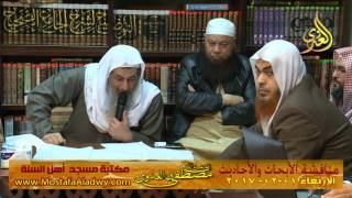 مناقشة الأبحاث والأحاديث بمكتبة مسجد أهل السنة بمنية سمنود 01 02 2017 7