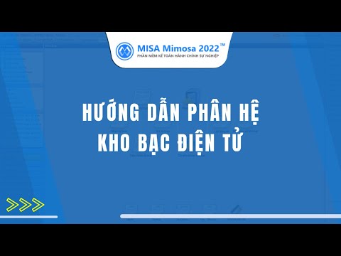 MISA Mimosa 2022 | Kế toán HCSN MISA