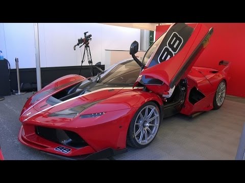 Thumbnail for 1035bhp Ferrari FXX K: Start-up, revs and INSANE launch! FOS 2015. by Ferrari FXX, Ferrari, Car