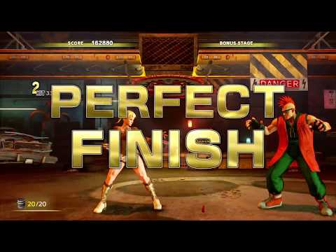 Street Fighter V AE - Bonus Stage (Cammy) perfect
