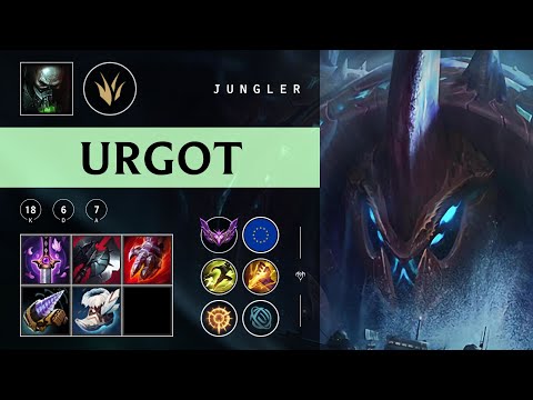 Urgot Jungle vs Jarvan IV - EUW Master Patch 25.24