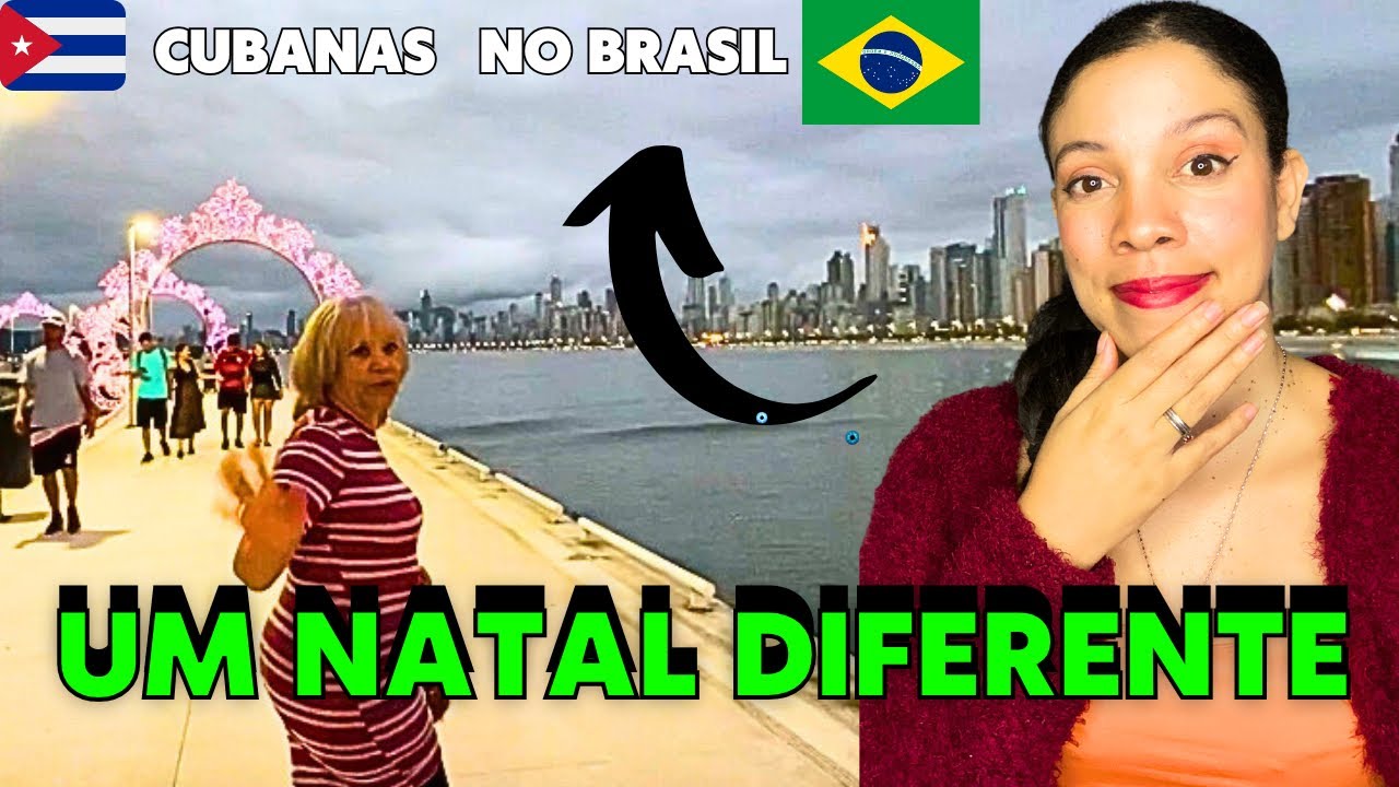 Nosso NATAL não é como ANTES. CUBANOS NO BRASIL conhecendo como é o mundo fora de CUBA