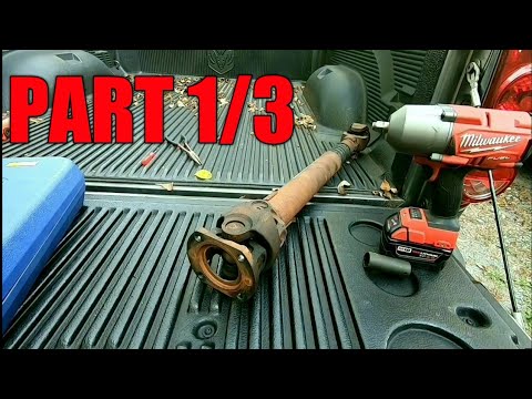 Dodge 2500 double cardan drive shaft rebuild part 1/3